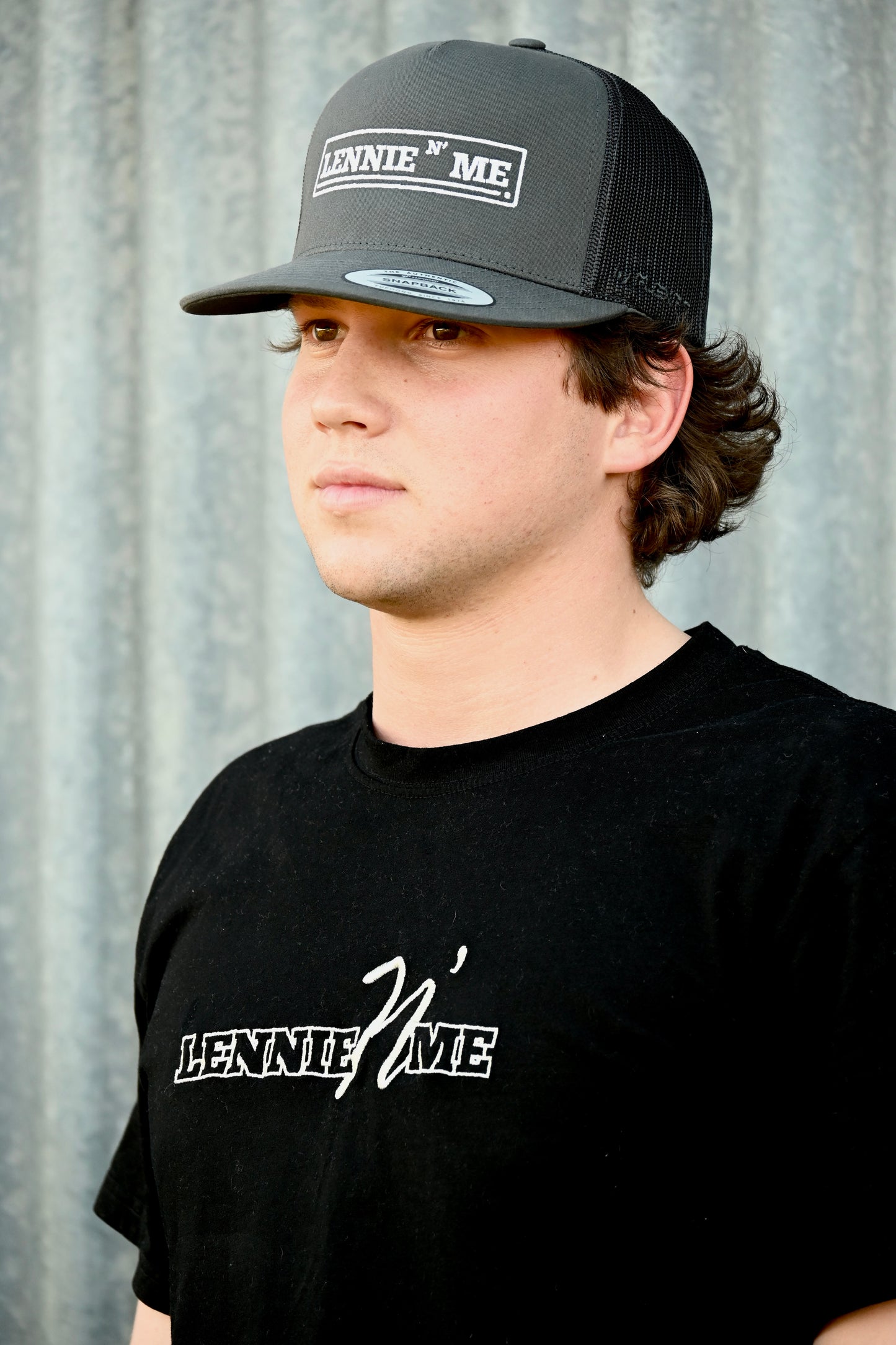 LNM Charcoal Cap - Mesh Backs