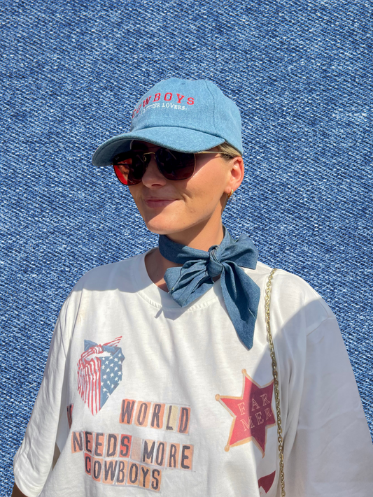 Dolly Denim Neck Tie