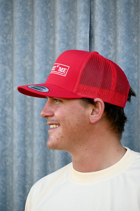 LNM Red Cap - Mesh Back