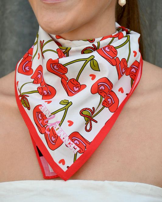 Cowgirl Cherry Bandana